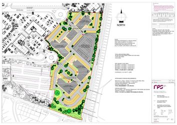 Illustrative masterplan for the remaining development land