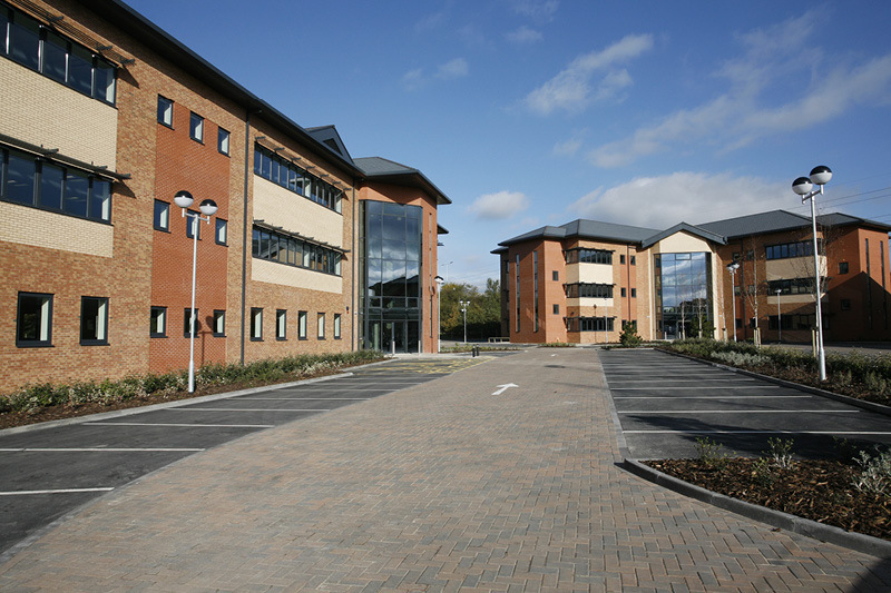 parking and frontage
